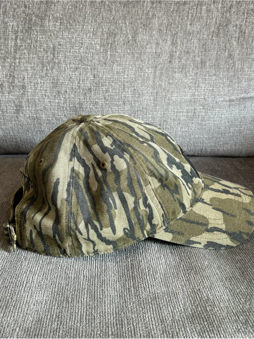 Carhartt Baseball Cap Hat Camo Mossy Oak Camouflage Men’s Adjustable Green Black